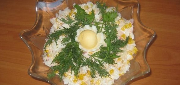 Салат из крабовых палочек