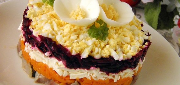 Селедка под шубой по-новому