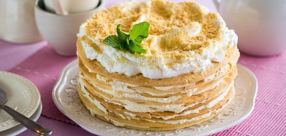 Торт Наполеон классический