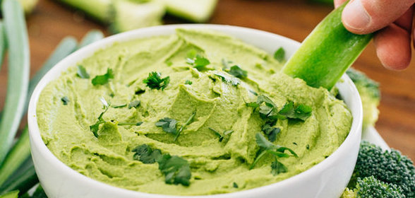 Зеленый хумус