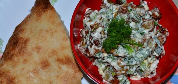 Салат из синеньких