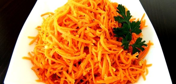 Салат с морковью по-корейски