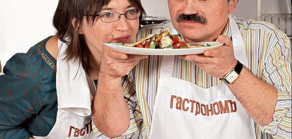 Рататуй с курицей и йогуртовым соусом от Сергея и Анны Литвиновых