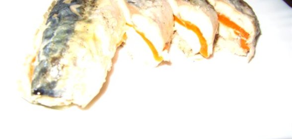 Рулет из скумбрии в фольге