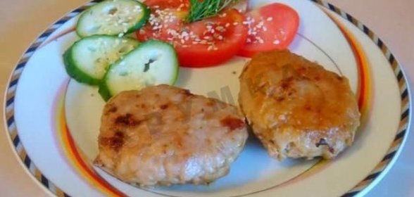 Котлеты в мультиварке на пару