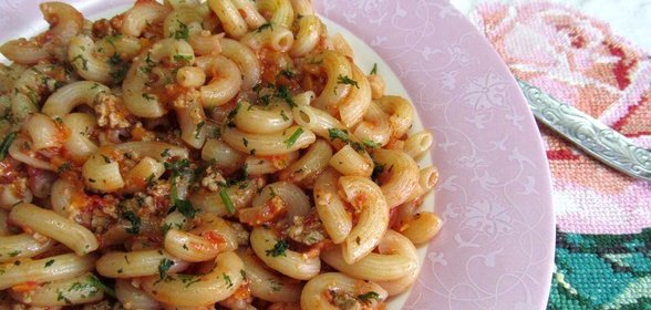 Подлива из свинины к макаронам