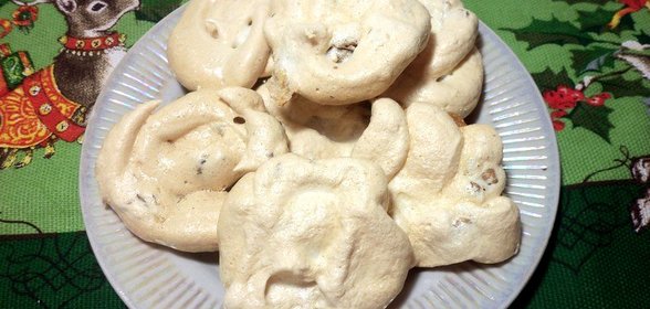 Безе с орехами