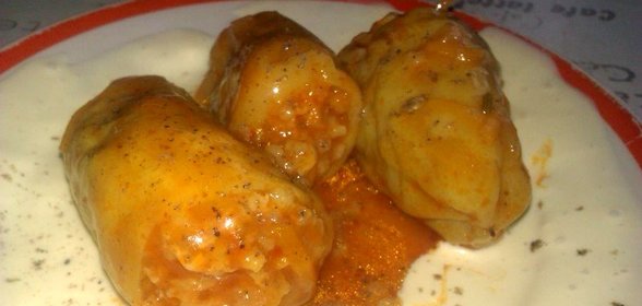 Фаршированные мини-перчики