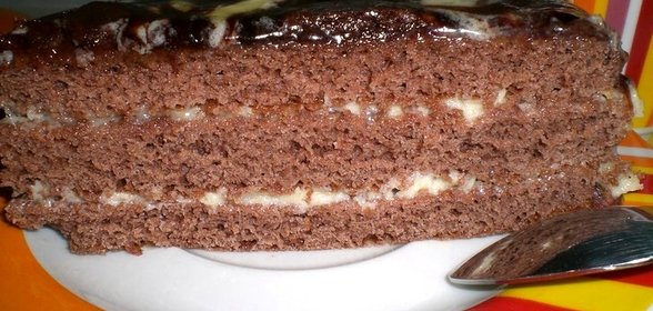 Торт «Прага» со сметанным кремом