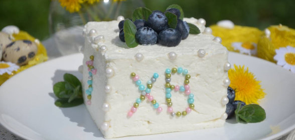 Творожная пасха с маком