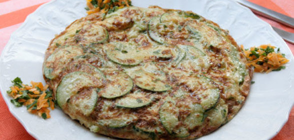 Омлет с кабачками