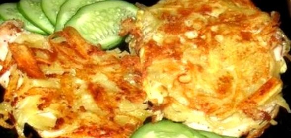 Куриная грудка в картофельной стружке