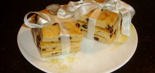 Печенье с изюмом и грецкими орехами