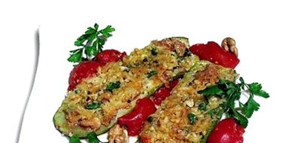 Кабачки с орехами
