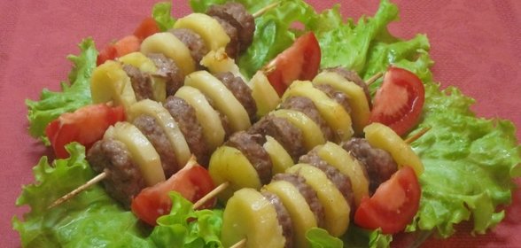 Гармошка картофельно-мясная