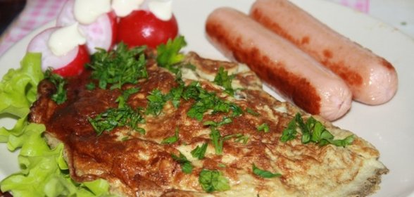 Омлет с начинкой