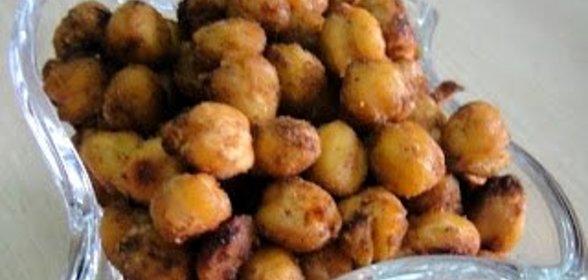 Нут, запеченный в духовке