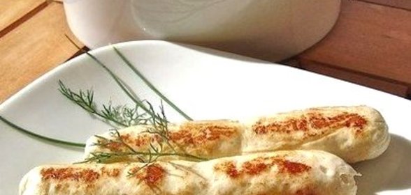 Нежные домашние сосиски из куриного филе