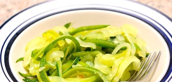 Вареные кабачки