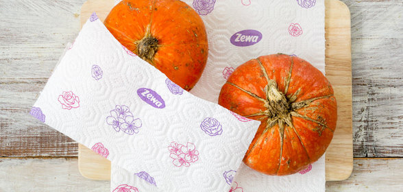 Тыквенные мини-пудинги с курицей и перцем