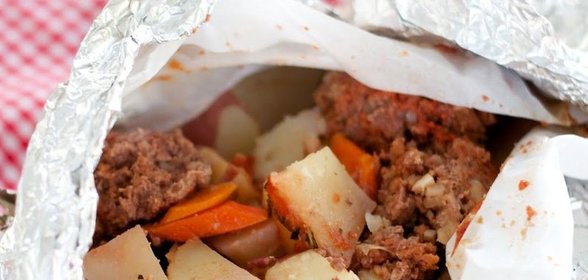 Тефтели в фольге