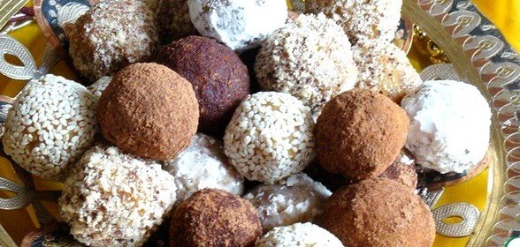 Ведические конфетки с нутом