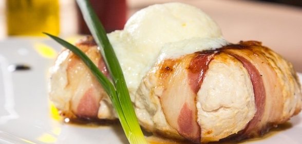 Куриные рулетики с сыром