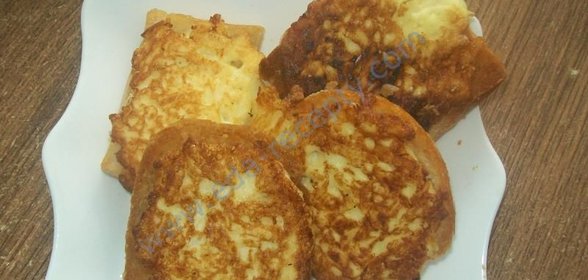 Гренки с сыром и чесноком