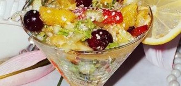 Салат-коктейль Услада Раджи