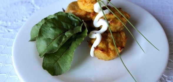 Картофельные котлеты с луком