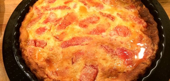 Клафути с грейпфрутами