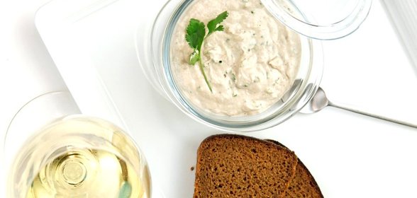 Паштет из скумбрии холодного копчения