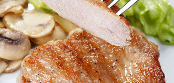 Стейк на гриле