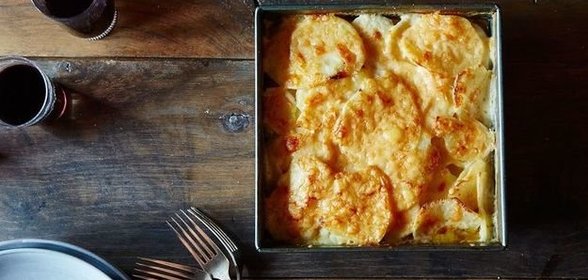 Картофельный гратен
